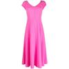Emporio Armani EA7 Womens/Ladies Cut-Out Back Midi Dress