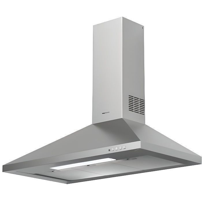 Hotte Îlot Mepamsa Gavia 60 - Acier Inoxydable - 740 M³/h - 53 dB - Filtre À Graisse En Aluminium