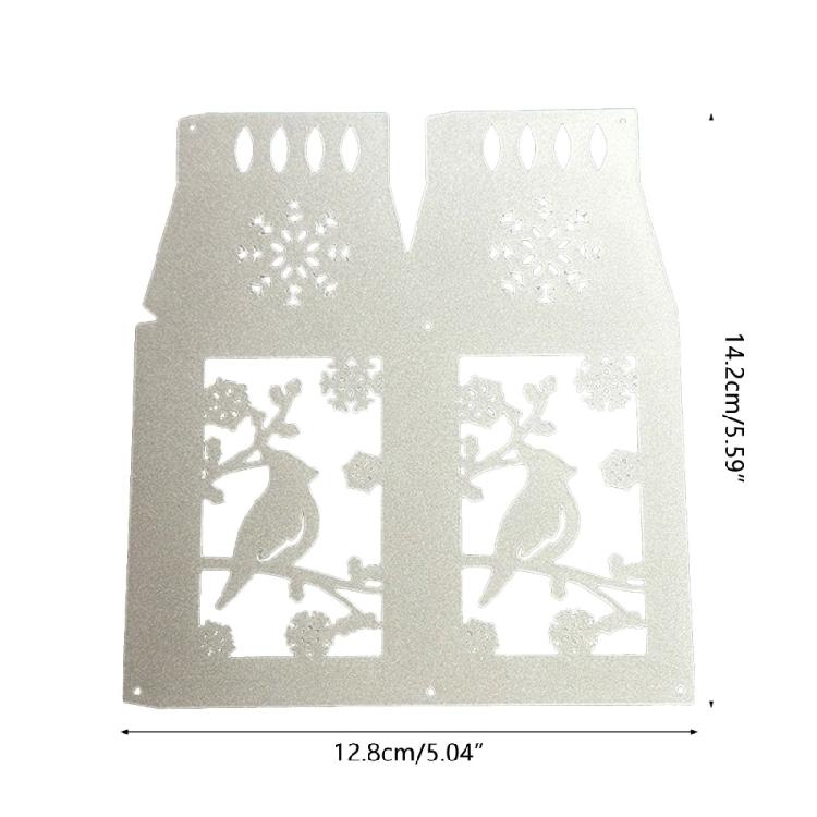 Christmas Cutting Dies Lanterns Die Cuts Templates for Card Making Scrapbooking