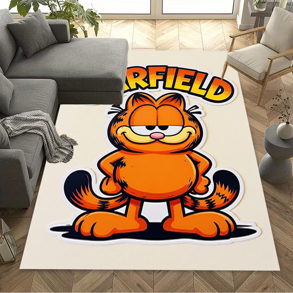 Garfield Cat Adventure Carpet Perfect for Kitchen Living Rooms Playrooms Foyer Anti-slip Rug Office home decor Spiritual Gift