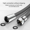Universal Silicone Shower Hose Easy To Install Anti Twist Designs Shower Hose Flexible Bathroom Hose Simple Installation