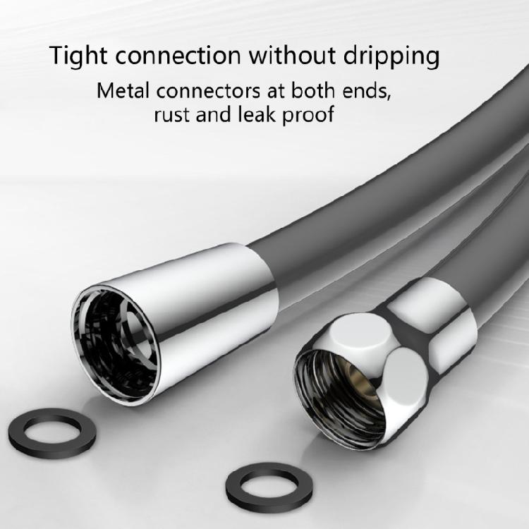 Universal Silicone Shower Hose Easy To Install Anti Twist Designs Shower Hose Flexible Bathroom Hose Simple Installation