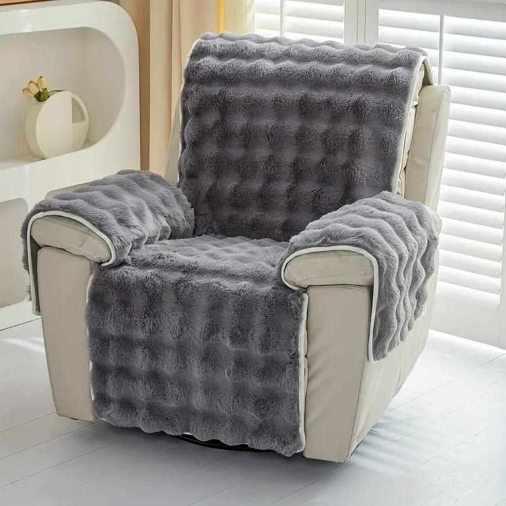 Imitation fur Recliner Sofa Cover Sofa Protector Lazy Boy Relax Armchair Covers  Slipcovers For Home Decor