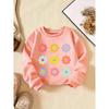 Kids Sweatshirt Creative Letter Pattern Fashionable Casual Crew Neck Sweatshirt Is Suitable for Daily Party Holiday Gifts