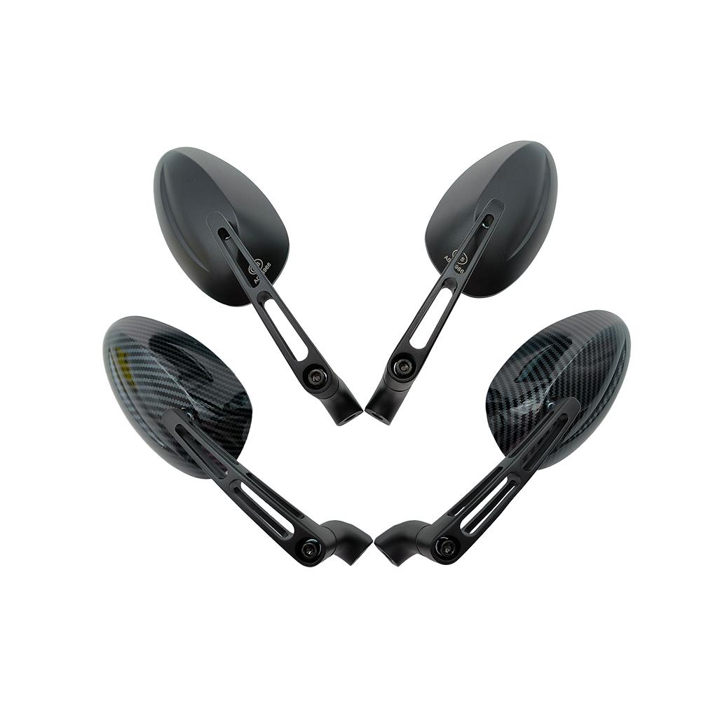 Motocyklové zadní zrcátko 8/10MM Univerzální boční zrcátko Pro Zontes Kawasaki Honda CB650F NC750X Yamaha MT07 09 XSR700