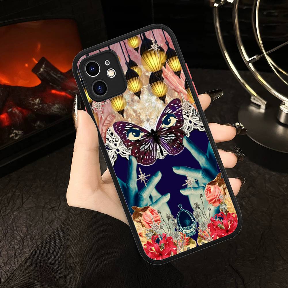 Coques de téléphone pour iPhone 16 15 14 Plus 13 12 11 Pro Max, Housse de téléphone Bumper Mate Oft, Fille Anime Puella Magi Madoka Magica