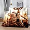 Ronaldo's Legendary Journey Blanket Soft Warm Cozy Suitable for Sofa Seaside Livingroom for All Occasions Playful Design Gifts For Family Or Friends