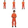Prisoner Unisex Orange Costume For Boys And Girls Perfect For Celebrations Halloween