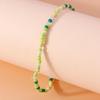 Summer Bohemian Rice Bead Anklet - Fresh European & American Beach Style