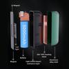 5000mAhx2 Magnetic Hand Warmer USB Charging Double-sided Heating Split Type Electric Hand Warmer Charging Device