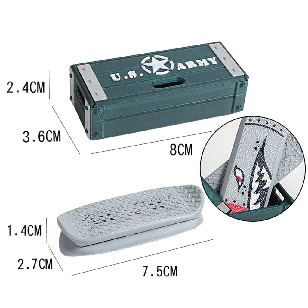 Fingerboard Deck 3D Printed Magnetic Mini Deck Fidget Finger Skate Board Pocket-Sized Mini Skateboard Toy for Stress Relief