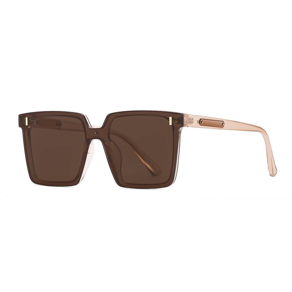 GM sunglasses women's high sense fashion big frame Internet celebrity sunglasses, men's one-piece polarizer
