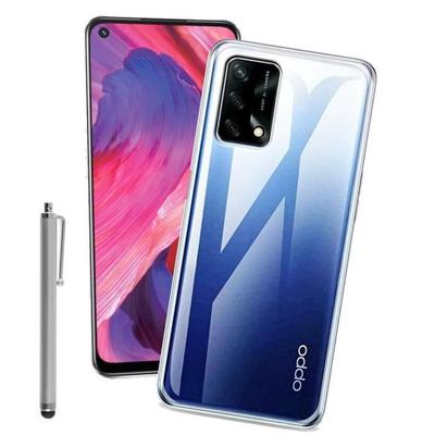 Protective Case - VCOMP - Oppo A54 5G/A74 5G - UltraSlim - Transparent - Includes a Stylus