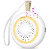 White Noise Machine, Portable Sound Machine for Baby Adult with Volume Control and Timing, 24 Soothing Sound, Noise Canceling for Sleeping,