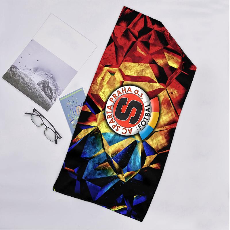 Ac Sparta Praha Fashion Beach Towel: Ideal for Summer Adventures Soft, absorbent and quick drying suitable for swimming and bathing