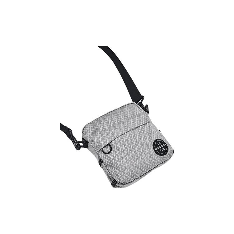 New Under Armour Polyester Fanny Pack, Shoulder Bag, Crossbody Bag Regular Unisex Gray 1364193-014