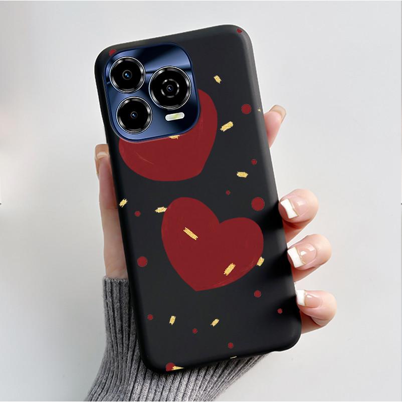 

Printed Phone Case For BLU Bold K20/Bold K30/Bold K10 Capa Coque Soft Silicone Black Shell Cover Cute Flower Cartoon Casing BLU Bold K20
