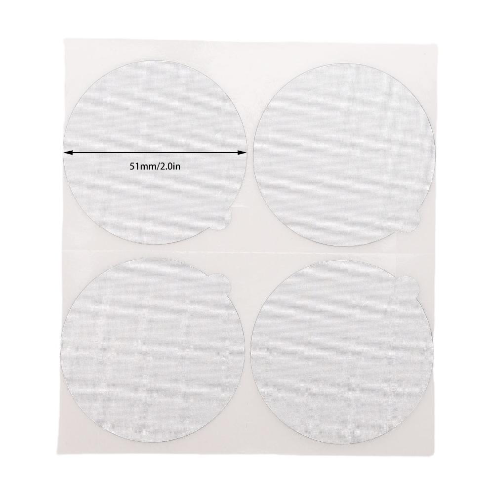 100 Pcs Set Compatible Coffee Pod Stickers 51mm/2.0in Aluminum Foil Seals For Coffee Capsules