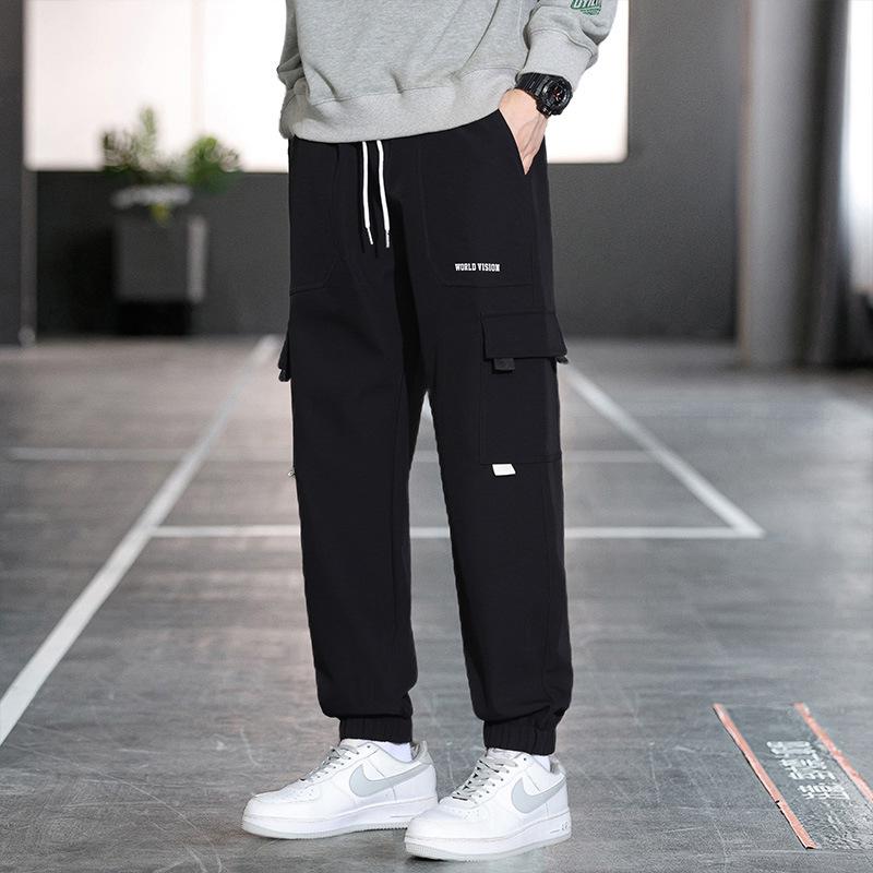 

Чоловічий комбінезон вільного крою – модні оксамитові повсякденні штани великого розміру на осінь/зиму 8XL