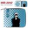 Jujutsu Kaisen Short Wallet Anime Cartoon Leather Bifold Card Holder Coin Purse for Students Men Women
