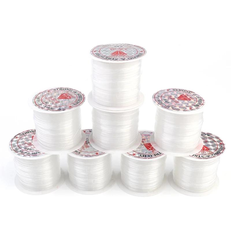 Louleur Fishing Line For Beads Wire Clear Non-Stretch Nylon String Beading Cord Thread For Jewelry Making Supply Wholesale
