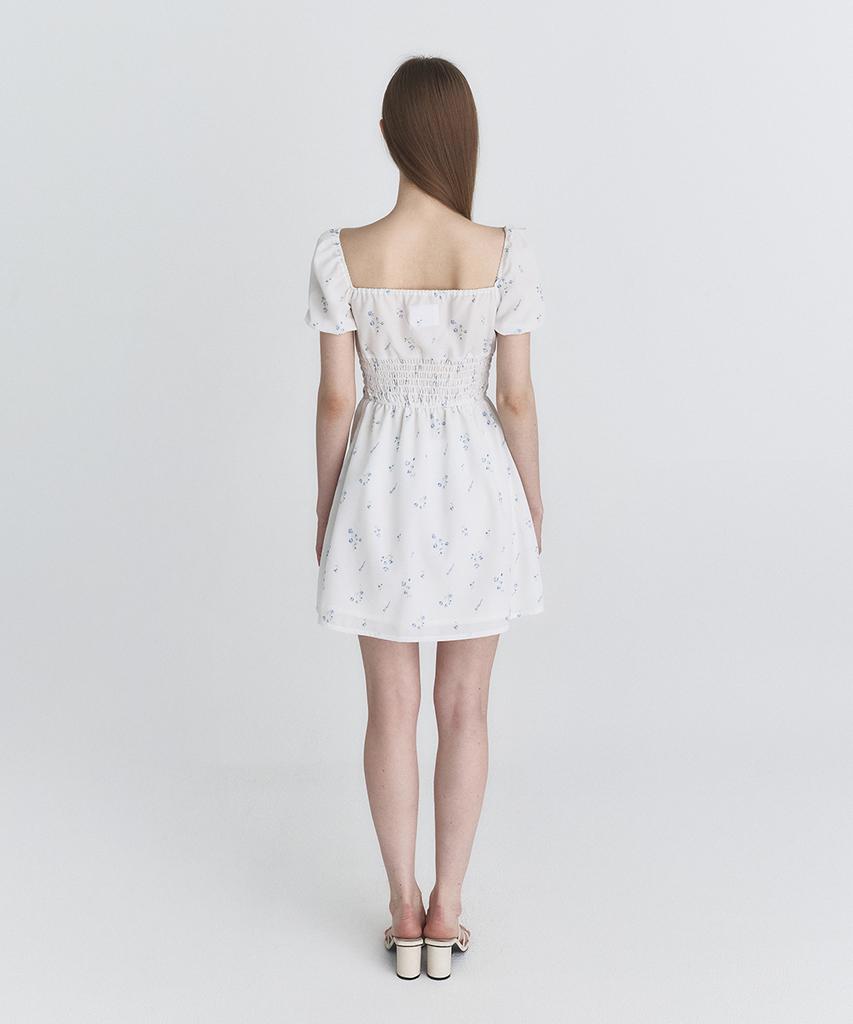 NOT YOUR ROSE Rosie Puff Dress (White)