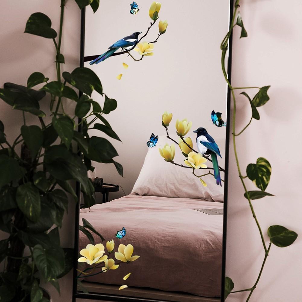 Wall Stickers Branch Decals Decoration Electrostatic Glass Sticker