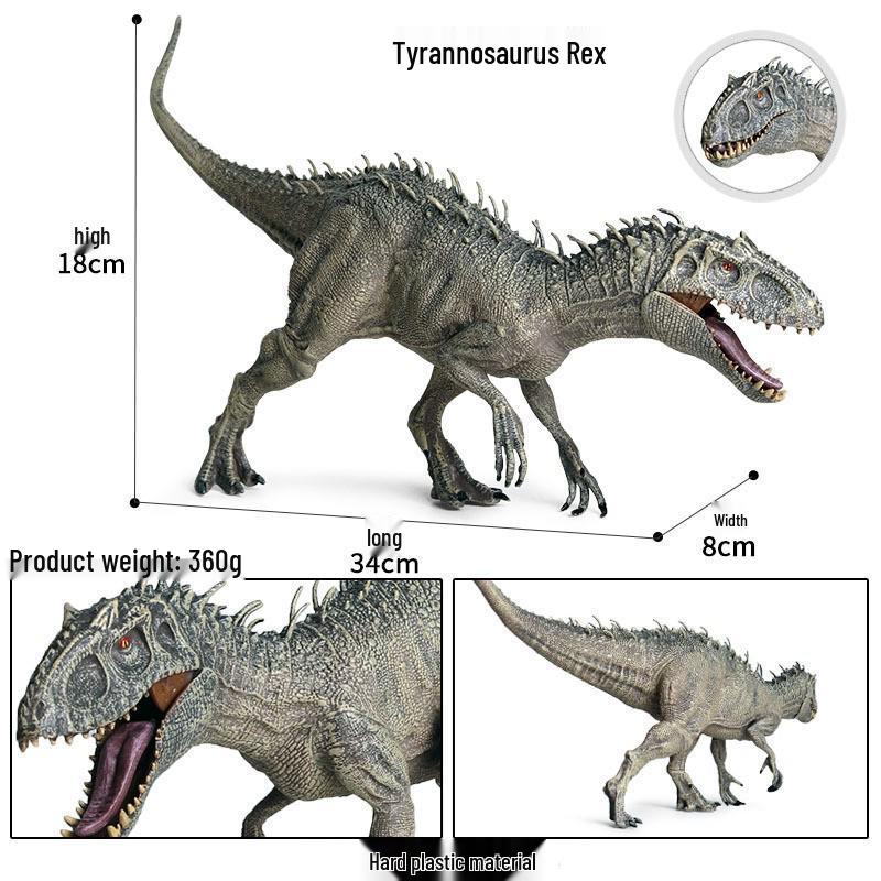 Jurassic Simulation Dinosaur Toys: Spinosaurus, Tyrannosaurus Rex, Mosasaurus