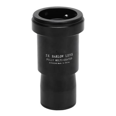 Soczewka Barlowa 5x 1,25 cala Szkło optyczne Pełny metal Soczewka Barlowa Akcesorium do teleskopu astronomicznego