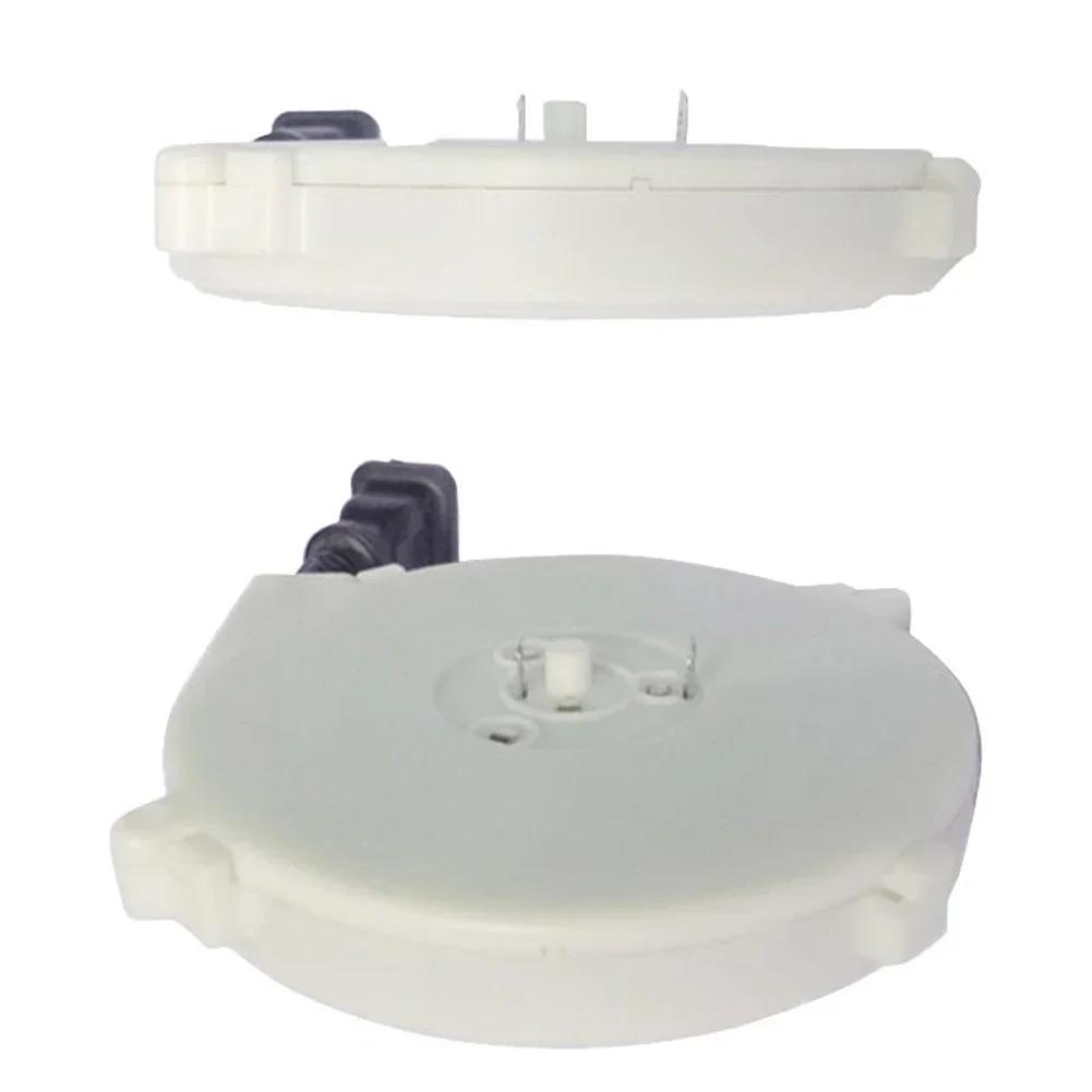 1x White Line Dial Auto Retractable Power Reel Cable With Multiple Plug Options For Global Compatible With Various Socket Types