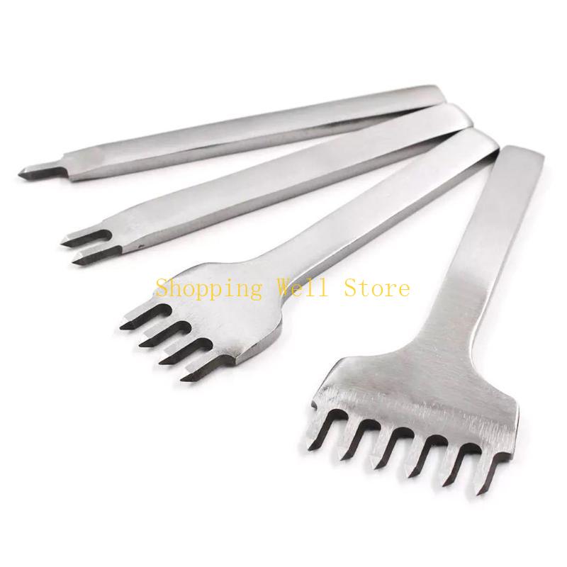 KX4B 69 Pcs Premium Leather Crafts Tools Professional Leather Stitching Trimming Tool