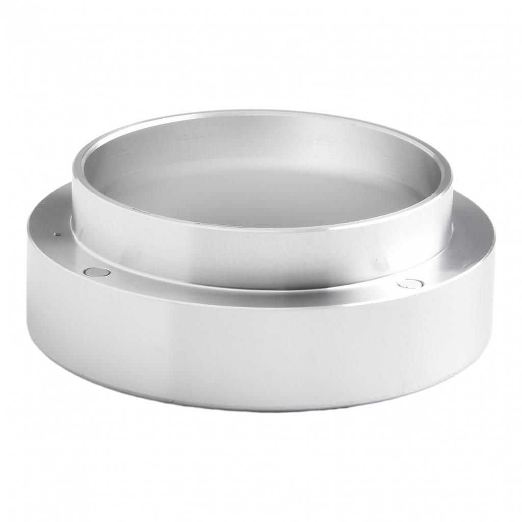 Coffee Dosing Ring Basket Portafilter Silver Black Color