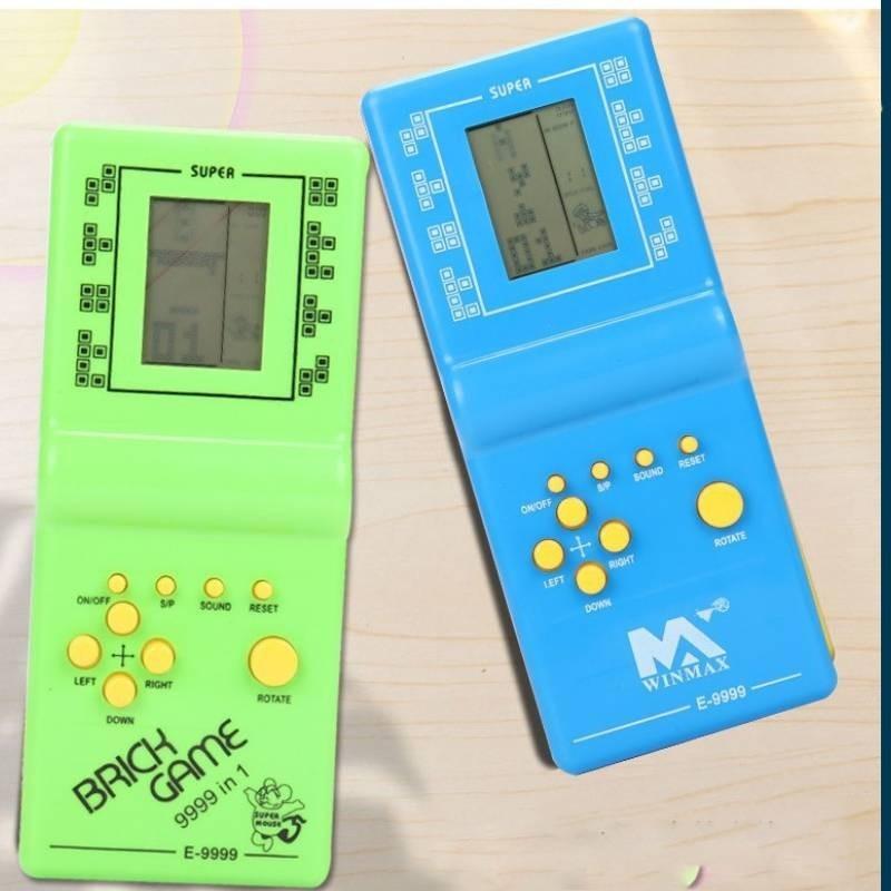Retro Classic Children 8090 Handheld Console Big Screen Tetris Electronic Toy