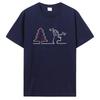 Men Women Moto Guzzi La Linea Guzzisti Nomads T Shirt Lineman TV Series Clothing Cotton Tees T-Shirt Hip Hop Tshirt Streetwear