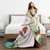 Makka Pakka In the Night Garden Blanket Airplane Travel Flannel Throw Blanket For Couch Chair Warm Soft Design Quality Bedspread