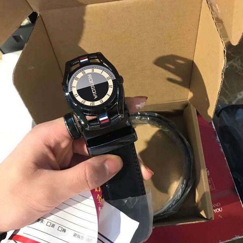 Stylish Automatic Buckle Black Belt For Young Men Casual Business Wear 105cm To 125cm