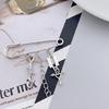 Trendy Lapel Pin Delicate Chain Pins Fashion Pendant Brooch Alloy Material