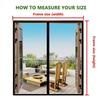 New Summer Magnetic Mosquito Net Door 100*210 Cms Window Curtains Automatic Closing Curtain Shades Screen Home Textile Garden