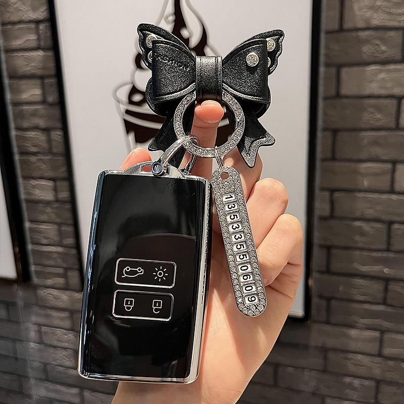 Applicable To Dongfeng Renault Koleos Key Cover Car Dedicated Case Buckle Bag