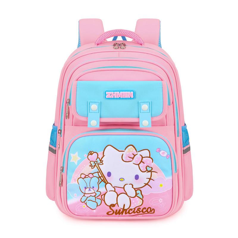 Adorable Oxford Cloth Kids Backpack Large Capacity School Bag For Grades 1-6