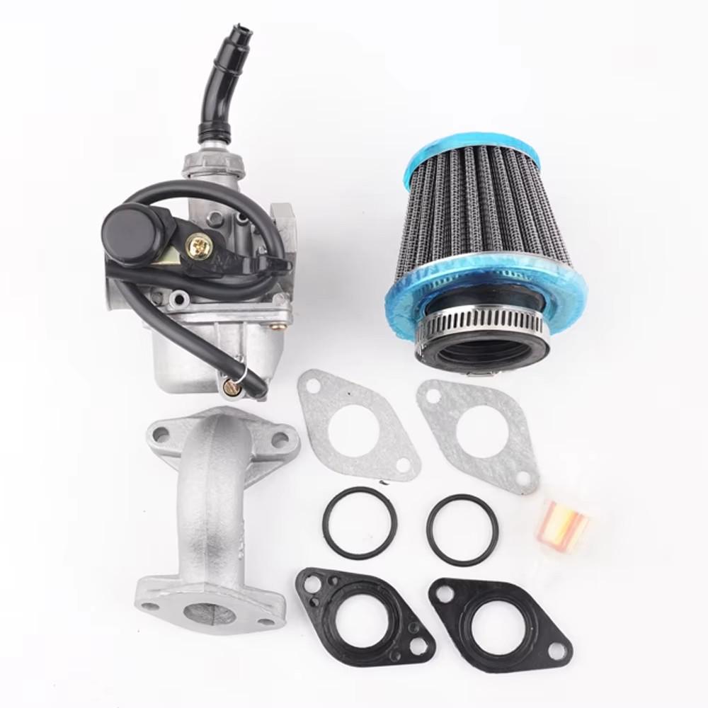 PZ19 19mm Universal Carburetor,motorcycle Carburetor Set with Air Filter,for 50 70 90 110cc ATV Four-wheel Off-road Motorcycle