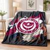Portsmouth FC Printed Flannel Blanket Warm Comfort Bed Throw For Indoor Home Decoration