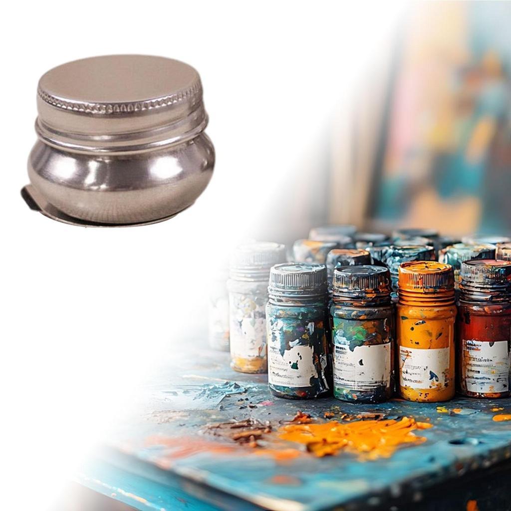 Oil Container, Paint Container Cup, Drawing Art Painting Supplies, Pot