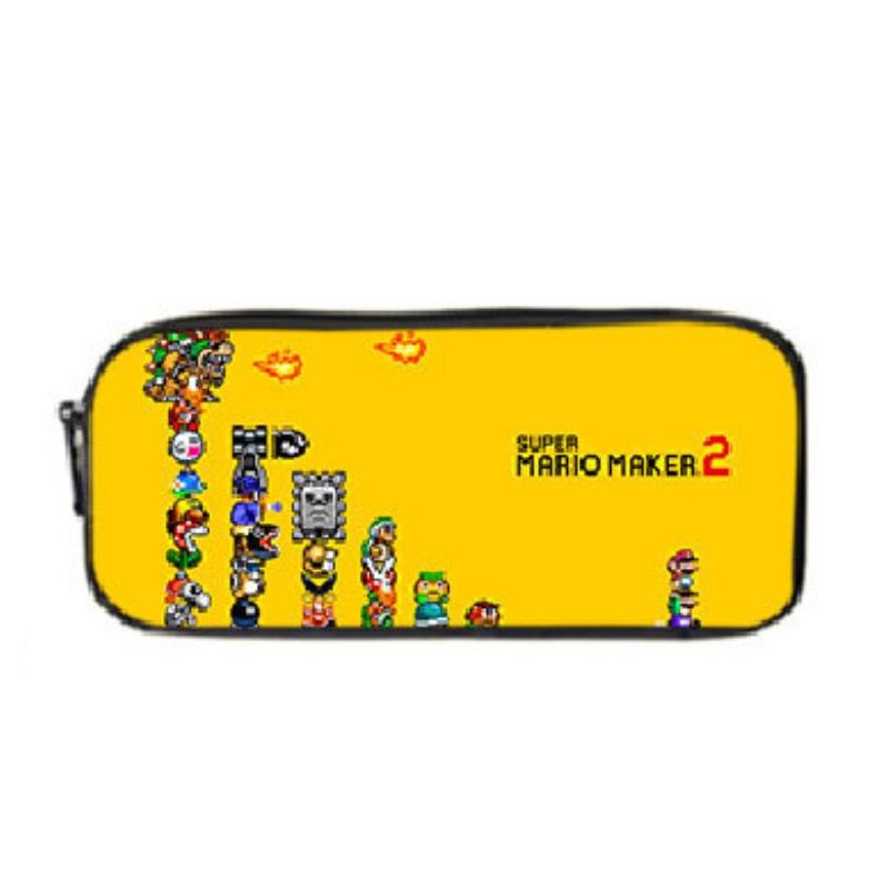 New Arrival Mario Cartoon Backpack For Elementary And Middle School Students Lunch Bag And Pencil Case Included