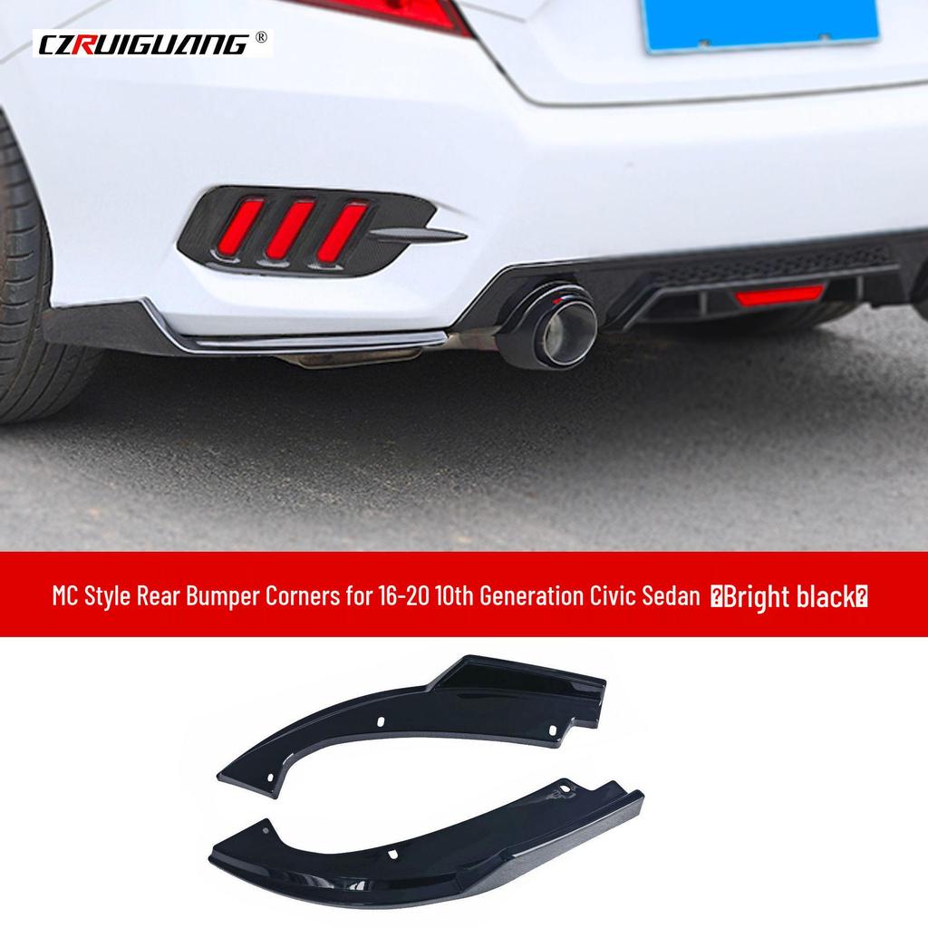 Kit de Carroceria Difusor Traseiro e Splitter Frontal para Civic 10ª Geração