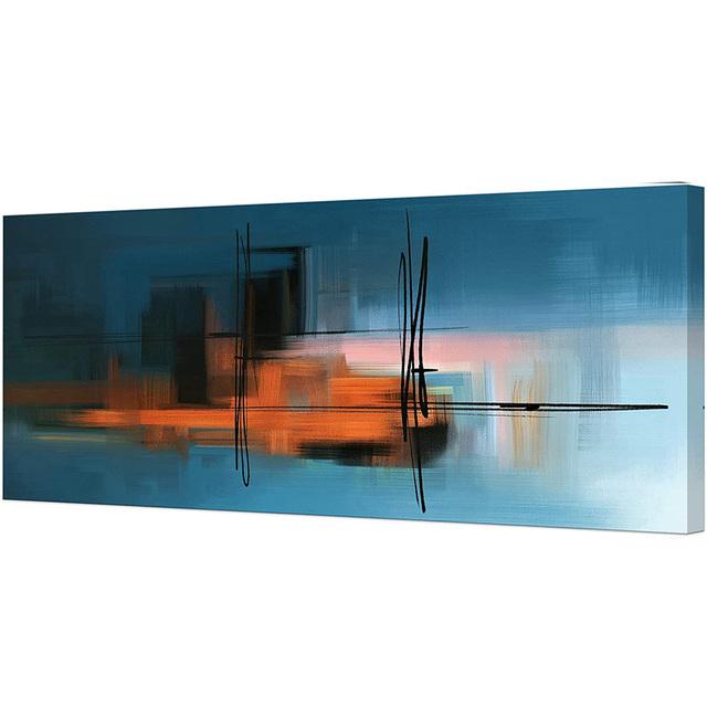 Beach Sunset Wall Art Posters Large Landscape Canvas Painting Print Nordic Forest Trees Wall Decoration Picture For Home Decor