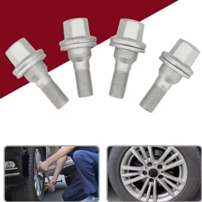 4 Piece Automotive Lug Nuts 540567 940684 9682405080 9817024580 Suitable for 206 207 307 308 406 407 607 1007 2008 3008