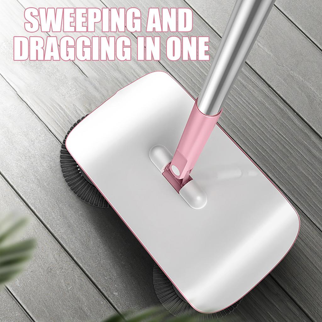 Hand Push Sweeper Household Lazy Three-in-one Suction Sweeper Cleaning Machine Floor Stall