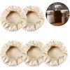 Cloth Covers for Sourdough Starter Jars Or Kombucha Kefir Fermentation Cheese Fabric Lids, Fit Jars Mouth from 3-4 Inch, 5 Pack