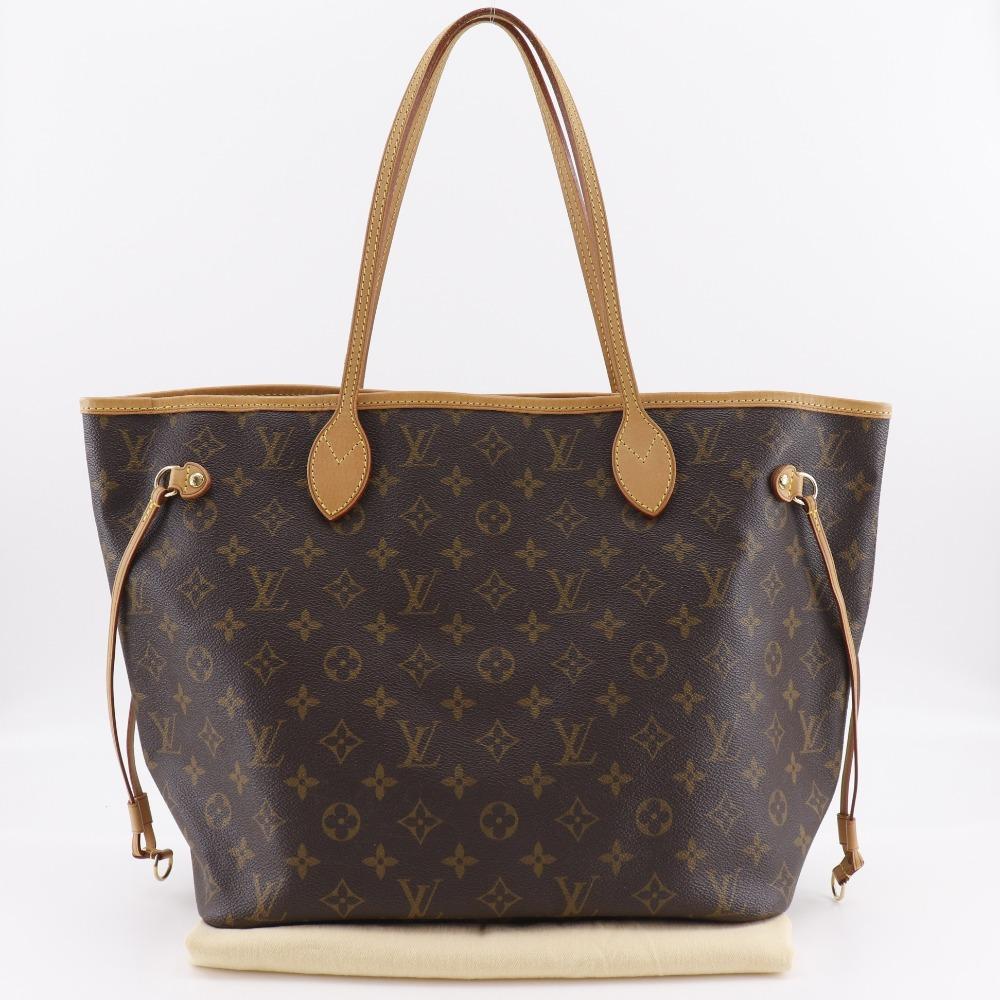 LOUIS VUITTON Neverfull MM Tote Bag M40156 Brown Monogram canvas Women Used